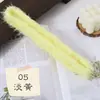 Palo retorcedor de pelo largo de plumas, súper grueso y denso, palo retorcedor de lana afelpada, raíz del pelo, tira de pelo, DIY hecho a mano, ramo para cachorro