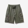 Pantalones cortos holgados e informales de verano para hombre, de marca de moda, estilo japonés, estilo Hong Kong, retro, rectos, para niños.