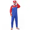 Transfronteiriço Novo Halloween Super Mary Anime cosplay Traje Tema Mario Traje de Baile Traje de Performance