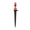 Aspersor de Irrigação Automática Transfronteiriço, Gotejador de Oito Furos, Gotejador Automático para Rega de Flores, Aspersor de Irrigação por Gotejamento Micro-Spray para Jardinagem
