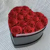 Flores eternas más vendidas de Amazon para el Día de San Valentín, regalo transfronterizo al por mayor, cubos de abrazo multiespecificación, flores eternas personalizadas al por mayor