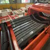 Cama de amortiguación ignífuga antiestática subterránea, cama de amortiguación absorbente de impactos de aterrizaje de cinta transportadora de mina de carbón resistente al desgaste y anti-derrame