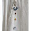 Cheongsam Original de Estilo Clásico Chino Ropa de Té Zen Hebilla de Solapa a Presión Colgante Borla Retro Accesorios Hanfu