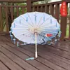 Guarda-chuva de Papel de Óleo Pétala Borla Clássico Meninas Dança Desempenho Adereços Dinastia Han Guarda-chuva de Fotografia Decoração Cheongsam Guarda-chuva Infantil