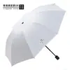 Paraguas de vinilo de alta gama hecho a medida, protección solar y resistente al viento, reforzado para uso tanto soleado como lluvioso, paraguas plegable automático para regalo corporativo al por mayor