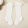 Calcetines de Bebé Ins Encaje Calado Calcetines Medios Malla de Lazo para Niños para Primavera y Verano