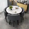 Juego de Mesa y Sillas Moderno y Sencillo para Reuniones y Recepción para Oficina, Ocio, Cafetería de Té con Leche, Casa de Alquiler y Mesa de Comedor para el Hogar