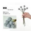 Buquê Artificial de Outono com 6 Cabeças e Bolas Douradas para Arranjo Floral, Decoração de Mesa de Jantar da Sala de Estar de Casa, Decoração de Casamento, Adereços de Fotografia
