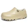 Zapatos de Trabajo Antideslizantes con Forro de Felpa y Suelas Gruesas al por Mayor para Uso en Casa y al Aire Libre, Zapatos de Algodón Impermeables y Antideslizantes para Catering y Trabajo de Chef