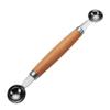 Aço Inoxidável Doméstico Escavador de Bolas de Fruta Colher Divisora Faca de Esculpir Frutas Ornaments de Frutas para Cozinha Colher Escavadora de Bolas de Flores Cortadas