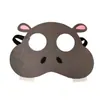 Máscaras de Ojos Decorativas Navideñas y de Halloween para Niños en Stock Transfronterizas, Máscaras de Tela No Tejida de Fieltro, Estilos Creativos de Animales