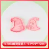 Molde para Galletas Hombre Estrella de Halloween Momia Molde para Galletas Dibujos Animados 3D Galleta Impresa de Simulación de Arcilla DIY