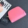 Porta-moedas Portátil Couro Genuíno Feminino Bolsa de Armazenamento Multifuncional Bolsa de Higiene Pessoal de Viagem Couro Bovino Camada Superior Padrão Crocodilo Bolsa de Maquiagem