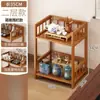 Armário de Exposição Estilo Chinês, Armário de Chá, Rack de Armazenamento para Sala de Chá, Armário de Exposição, Armário Lateral de Armazenamento para Mesa de Chá, Armário Multiuso para Decorações de Folhas de Chá