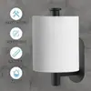 Portarrollos de Papel Higiénico Transfronterizo Plástico Portarrollos de Papel Toalla Baño Multifuncional Portarrollos de Papel Higiénico Sin Taladro Montado en Pared
