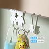 Gancho para Puerta de Gabinete de Cocina Sin Taladro Hierro Móvil Gancho para Puerta de Gabinete Oso Creativo Popular en Internet Gancho para Cajón