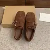Mocassins quadrados retrô com entalhe, sapatos femininos, novo estilo outono/inverno, sapatilhas estilo britânico, couro preto