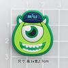 Buas Lightyear Monster Power Company Acessórios DIY Decoração de Capa de Celular Borracha Macia PVC Furo Chinelos Fivela Patch