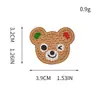 Parches bordados de dibujos animados personalizados con animalitos lindos para decoración de ropa, bolsos, calcetines y abrigos