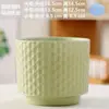 Maceta de Cerámica Popular Transfronteriza Temu con Plato, Diseño Simple para Uso Doméstico, Específicamente para Phalaenopsis, Maceta Estilo Ins para Suculentas y Plantas Verdes