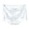 Pantaletas florales de seda helada de verano para mujer, hechas de seda de morera, antibacterianas, estilo ins, ajustadas en 3D a las caderas, no se enrollan, amigables con la piel, tipo bóxer pequeño