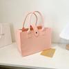 Bolsa de Compras de Fieltro Bolso de Mano de Fieltro Mochila de Gran Capacidad Bolso Tote de Fieltro Bolso de Mano de Fieltro Se Puede Imprimir con Logotipo