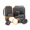 Bolsa de Cosméticos de Eva Bolsa para Auriculares Bluetooth Bolsa para Disco Duro Móvil Cable de Datos Cargador Almohada en Forma de U Bolsa de Cosméticos