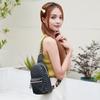 Moda Casual Esportes Estilo Feminino Flor Velha Peito Bolsa 2024 Nova Moda Bolinhas Impressão Carta Fita Bolsa de Ombro