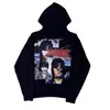 Estilo de Rua Gótico Europeu e Americano Moda Ins Tendência Estampado Harajuku Moletom com Capuz Y2K Roupas Transfronteiriças Moletom Lulu