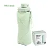 Copo de Água Dobrável de Silicone Criativo Garrafa de Água para Esportes ao Ar Livre Grande Capacidade Copo Dobrável de Viagem Copo de Café Leve
