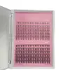 Pestañas de fusión en caliente Amazon transfronterizas 10p 20p 30p 40p 50p racimo único pestañas postizas segmentadas DIY