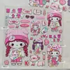 Lindos stickers de cerdito rosa Hello Kitty para manualidades, planificador creativo de alto valor, decoración de tablet, decoración de teléfono móvil