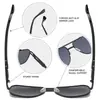 2294 Gafas de Sol de Metal con Doble Puente y Forma poligonal Exportación Transfronteriza Amazon UV400 Tendencia de Moda