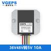 Convertidor de potencia de 12 V, 24 V, 36 V, 48 V a 5 V, módulo reductor de CC a CC para automóvil de 10-60 V a 5 V
