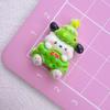 Pequeño Dibujo Animado Año Nuevo Navidad Accesorios de Resina DIY Pegamento Crema Hecho a Mano Horquilla Imán de Nevera Funda para Teléfono