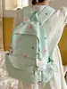 Mochila escolar de estilo japonés, caricatura linda y de personalidad relajada, alto valor estético, moderna y elegante, bolsa de doble hombro de gran capacidad