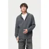 Suéter Rumeng de estilo retro japonés, minimalista y de corte relajado, una prenda casual versátil tanto para hombres como para mujeres, perfecto para otoño, con un corte holgado y diseño con capucha, ideal para parejas