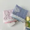 Monedero de Algodón Acolchado con Forma de Corazón Estilo Coreano con Borde de Encaje de Corazón de Alta Estética, Bolsa Cuadrada Pequeña, Bolsa para Guardar Compresas, Neceser Pequeño para Labial