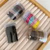 Gomas para el Cabello Básicas de Colores Macaron en un Frasco, Bandas Elásticas Modernas y Versátiles para Atar el Cabello, Mayoreo