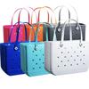 Bolso de Mano de Moda para Picnic Más Vendido de Amazon para Almacenamiento al Aire Libre Negocios Super Piscina Decoración DIY Bolsa de Agujeros para Playa