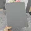 Carpeta de Anillas Dura de Cuero Tamaño A4 en Stock, Libro de Almacenamiento de Muestras de Tela de 3 Agujeros, Libro de Muestras de Tarjetas de Color, Libro de Muestras de Tela en Blanco