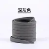 Directo de fábrica cordones elásticos de spandex de 6 MM cinturón elástico doble cordón de zapato sin atar cuerda de cordón de zapato color un par