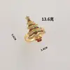 Potente Fabricante Anillo para Servilleta Punto Diamante Árbol Verde Hebilla para Servilleta Anillo para Servilleta Año Nuevo Aleación Fabricante Venta al por Mayor