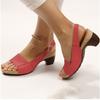 Deseo punto estación independiente Comercio exterior suministro transfronterizo talla grande sandalias de cuña para mujer tacón bajo primavera y verano zapatos casuales para mujer