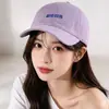 2026 Nueva Moda Gorra de Béisbol con Letras para Hombre al Aire Libre Casual Viaje Simple Ajustable Versátil Gorra con Visera
