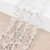 Gota Mágica con Perlas de Cristal Artificial Perlas de Color Agujero Cruzado Fresa Joyería DIY Accesorios para Ropa Productos Semiacabados