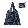 Bolsa de Compras Plegable, Nueva de Gran Capacidad, Bolsa Plegable Ecológica en Stock, Bolsa de Tote de Almacenamiento Plegable Portátil Impresa Creativa