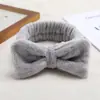 Faixa de Cabelo de Veludo Coral Transfronteiriça Europeia e Americana para Mulheres, Faixa Especial para Maquiagem e Lavagem de Rosto, Acessório de Cabelo, Faixa de Fita, Laço