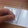 Portatarjetas Autoadhesivo de PVC Caja Giratoria de Plástico Portatarjetas de Identificación de Material Bolsillo para Tarjeta de Identificación Portatarjetas Autoadhesivo de Inserción Bolsillo para Tarjetas de Presentación