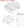Cross Border 304 Acessórios de fritadeira de ar de aço inoxidável Broca Baking Grill Ninja Foodi Vertical Roasting Needle Grill Rack